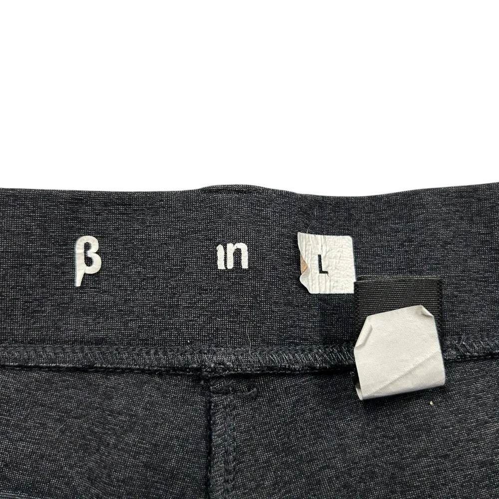 Betabrand Pants Women's Large‎ Gray Ponte Dress Pants Stretch Knit Comfy Work 1
